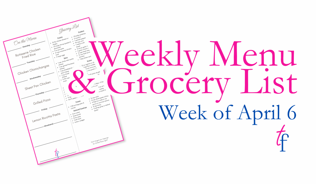 Week of April 6