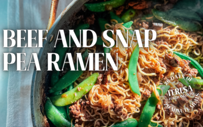 Beef and Snap Pea Ramen