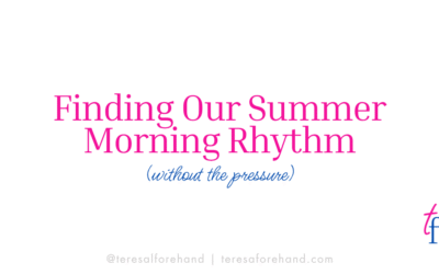 Kids Summer Morning Routine