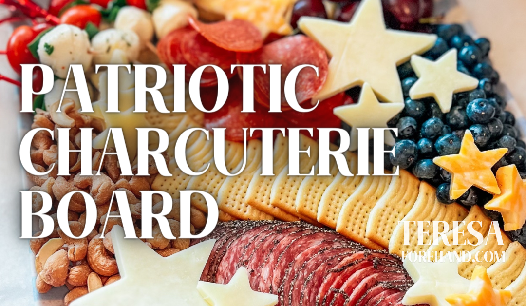 Patriotic Charcuterie Board