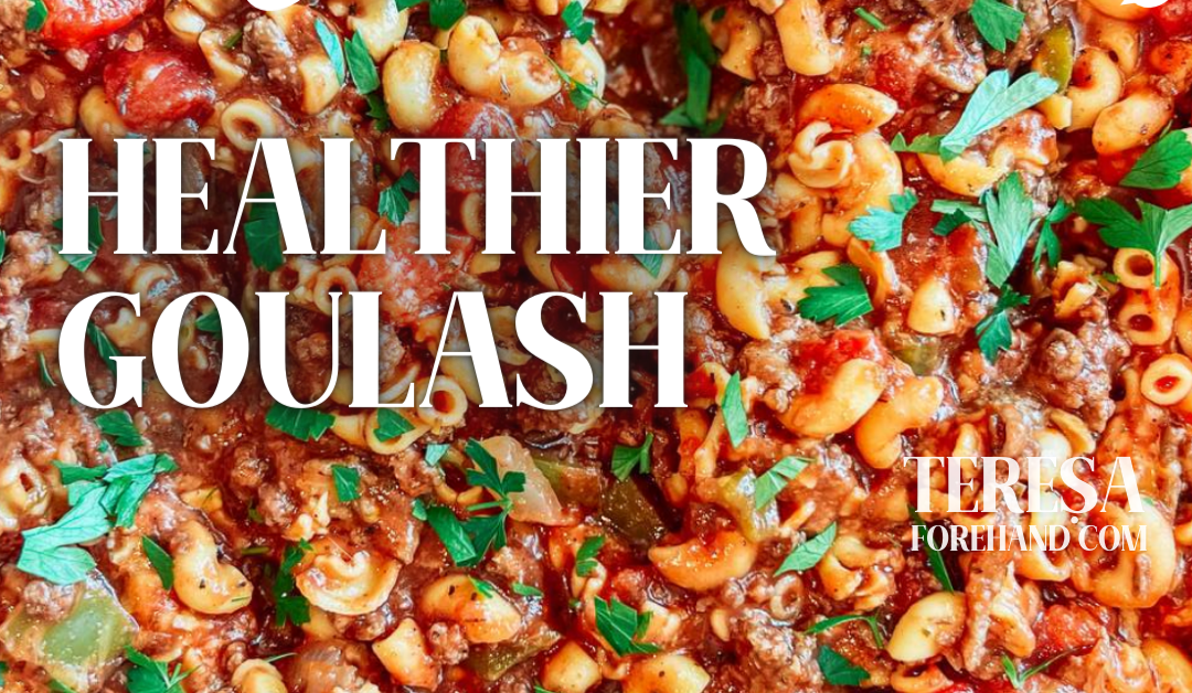 Healthier Goulash