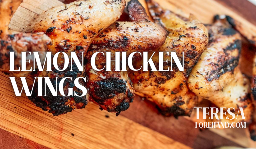 Lemon Chicken Wings