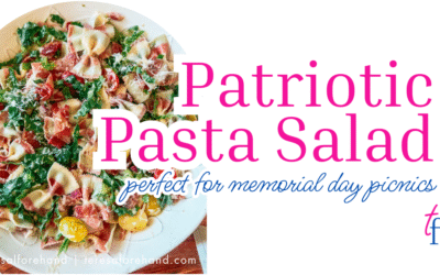 Patriotic Pasta Salad