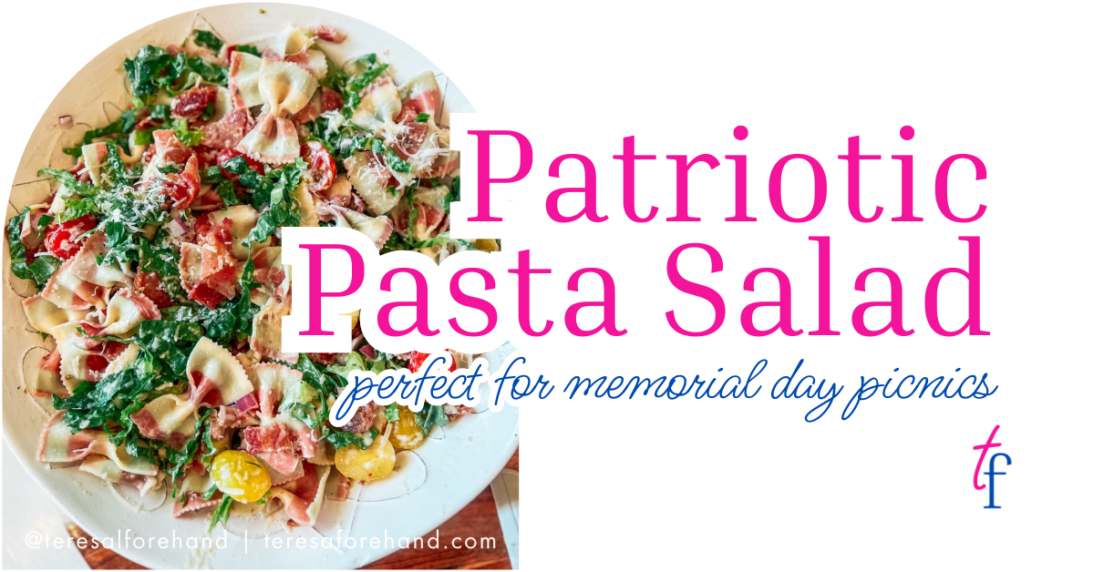 patriotic Pasta Salad feat