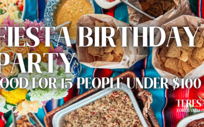 Fiesta Birthday Party – Food for 15 People Under $100