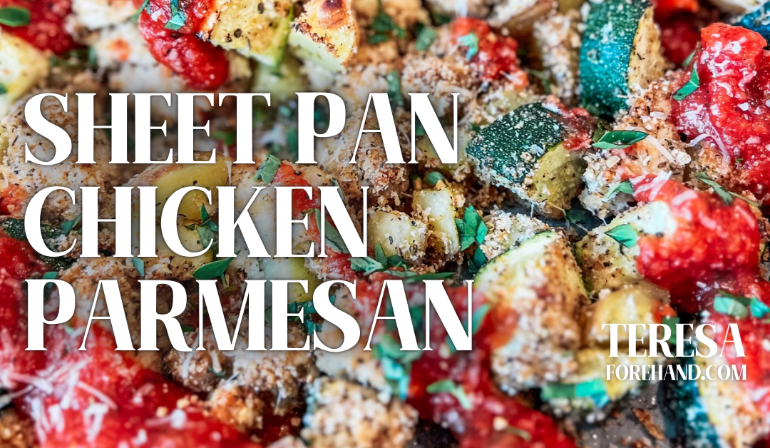 Sheet Pan Chicken Parmesan