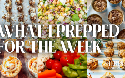 What I Prepped for the Week – August 19