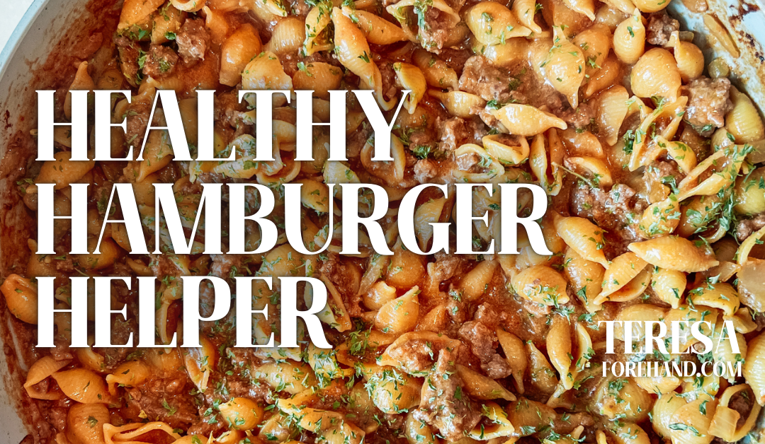 Healthy Hamburger Helper