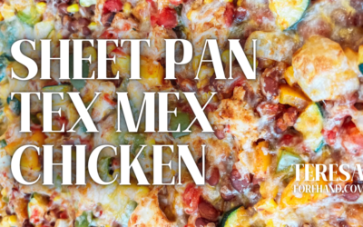 Sheet Pan Tex Mex Chicken