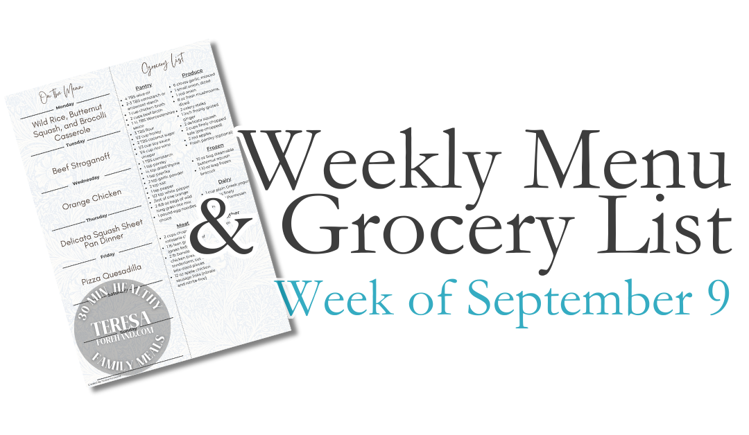 Week of September 9