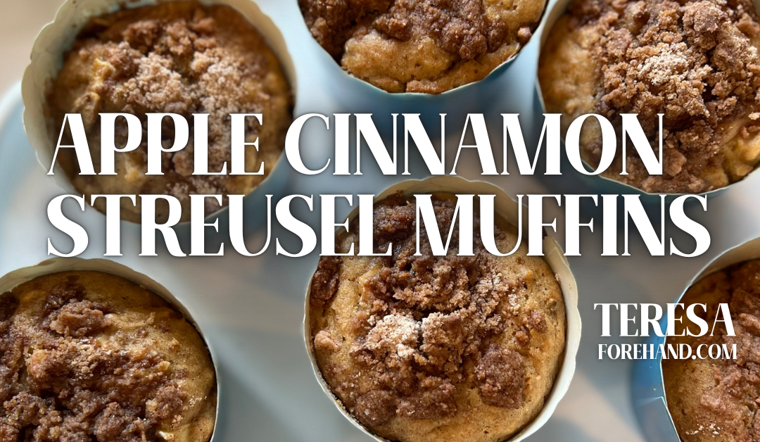 Apple Cinnamon Streusel Muffins