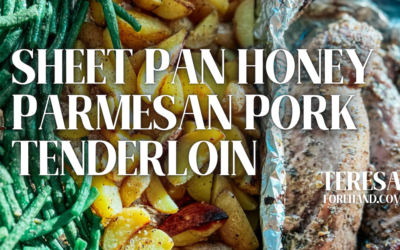 Sheet Pan Honey Parmesan Pork Tenderloin