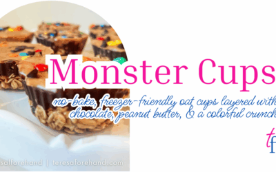 Monster Cookie Cups