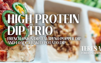 High Protein Dip Trio