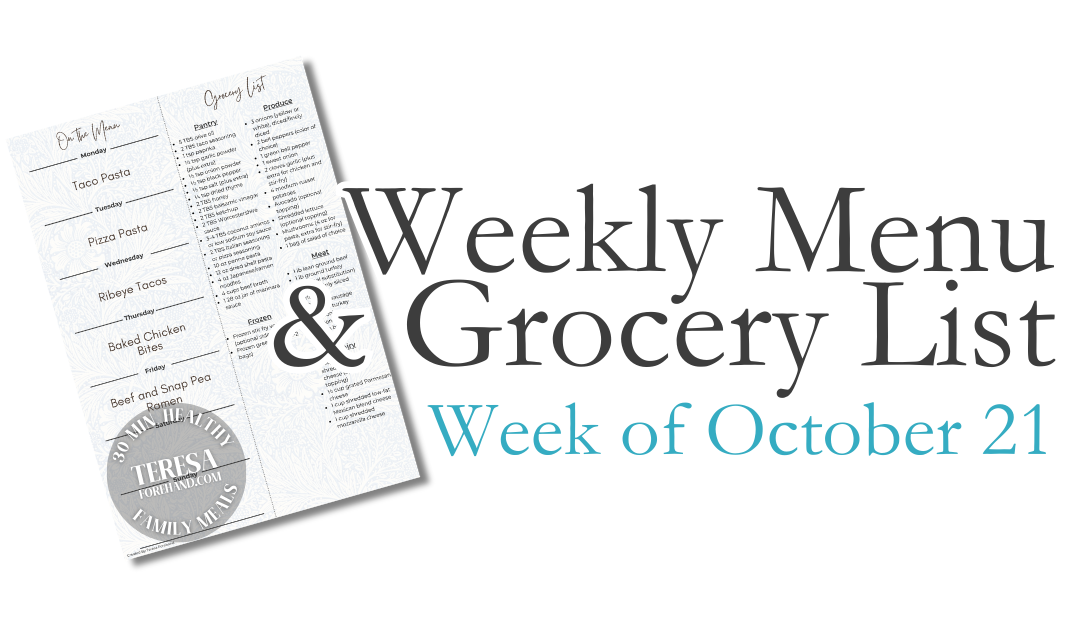 Week of October 21