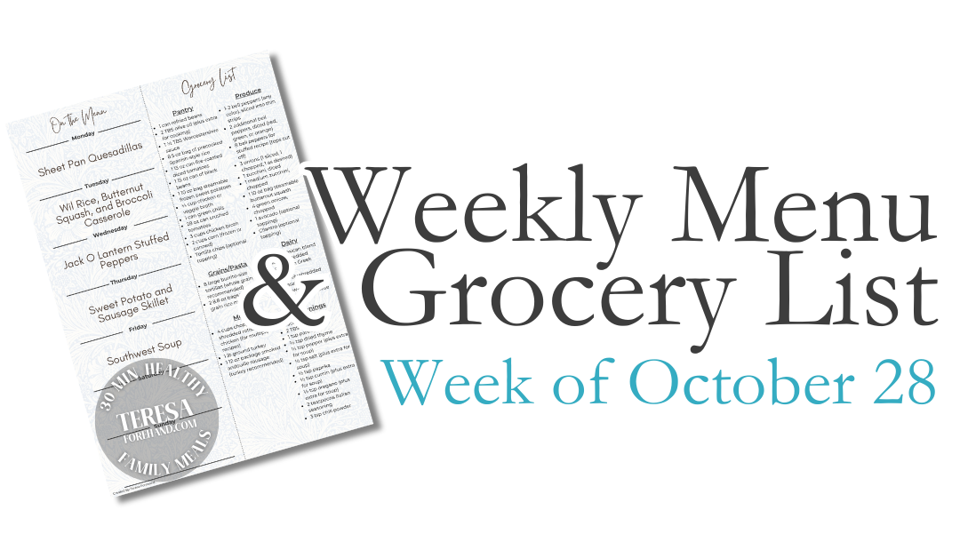 Week of October 28