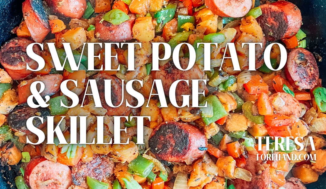 Sweet Potato and Sausage Skillet