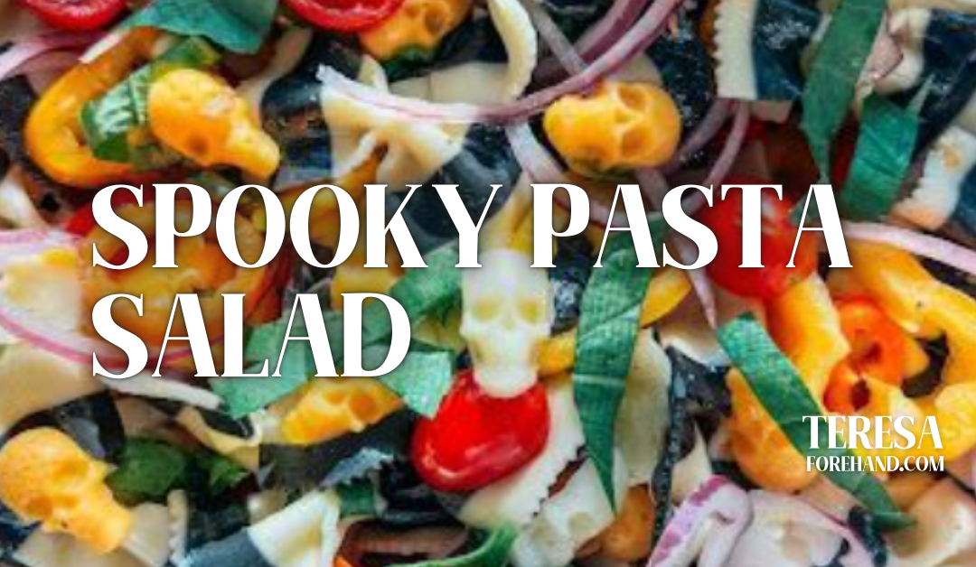 Spooky Pasta Salad