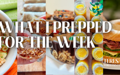 What I Prepped for the Week