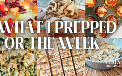 What I Prepped for the Week