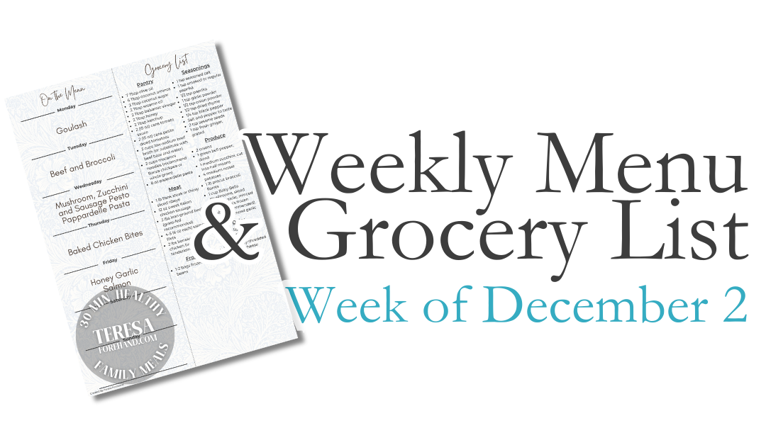 Week of December 2