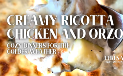 Creamy Ricotta Chicken and Orzo