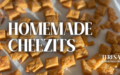 Homemade Cheezits