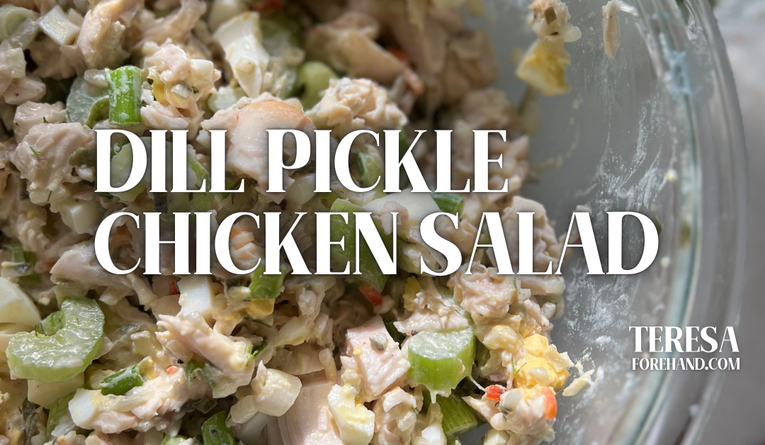 Dill Pickle Chicken Salad