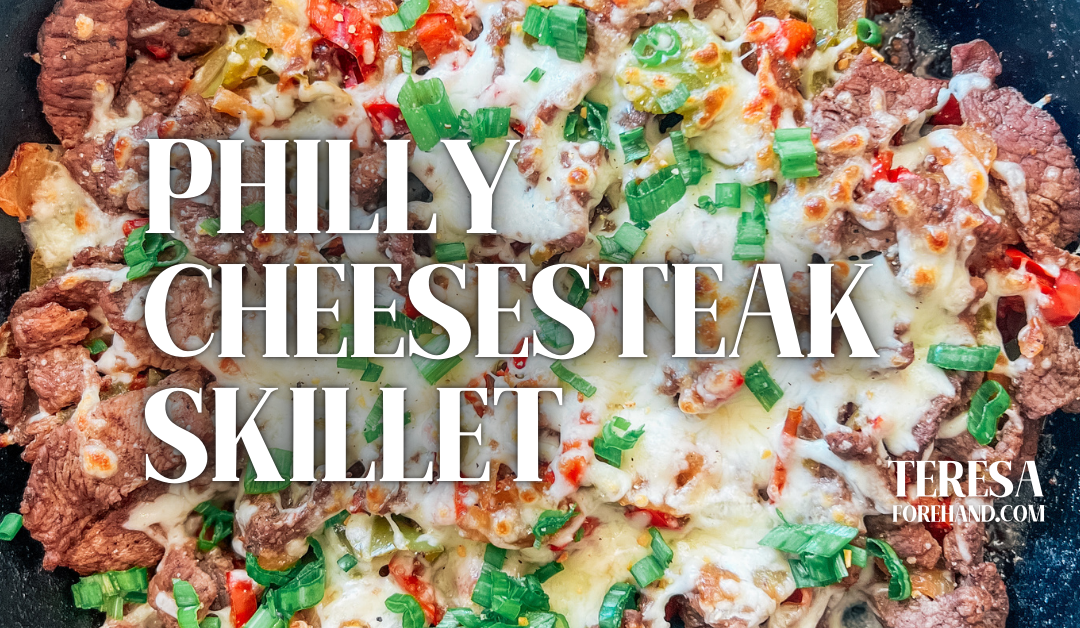 Philly Cheesesteak Skillet