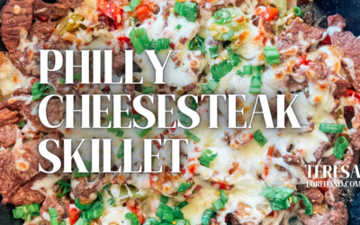 Philly Cheesesteak Skillet