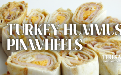 Turkey Hummus Pinwheels