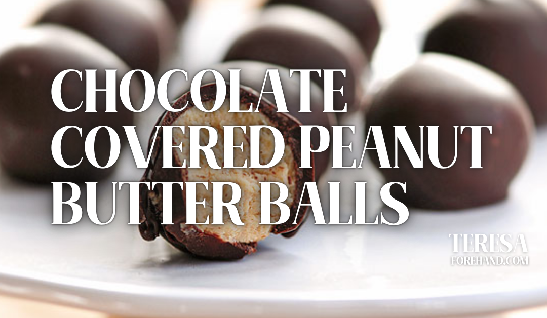 Chocolate Covered Peanut Butter Balls