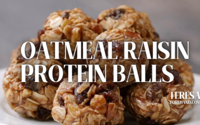 Oatmeal Raisin Protein Bites