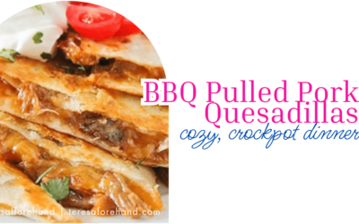 BBQ Pulled Pork Quesadillas