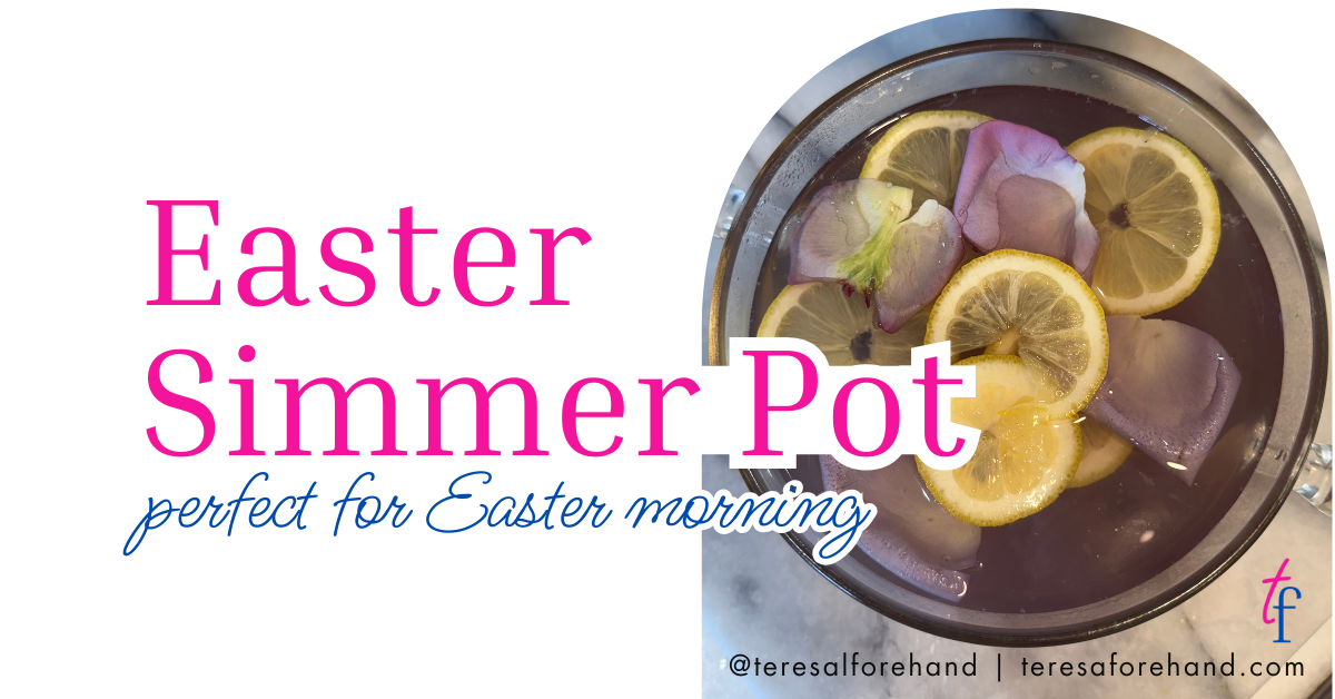 Easter simmer pot