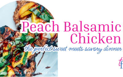 Peach Balsamic Chicken: A Perfect Savory Meets Sweet Dinner