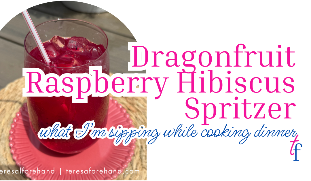 Dragonfruit Raspberry Hibiscus Spritzer