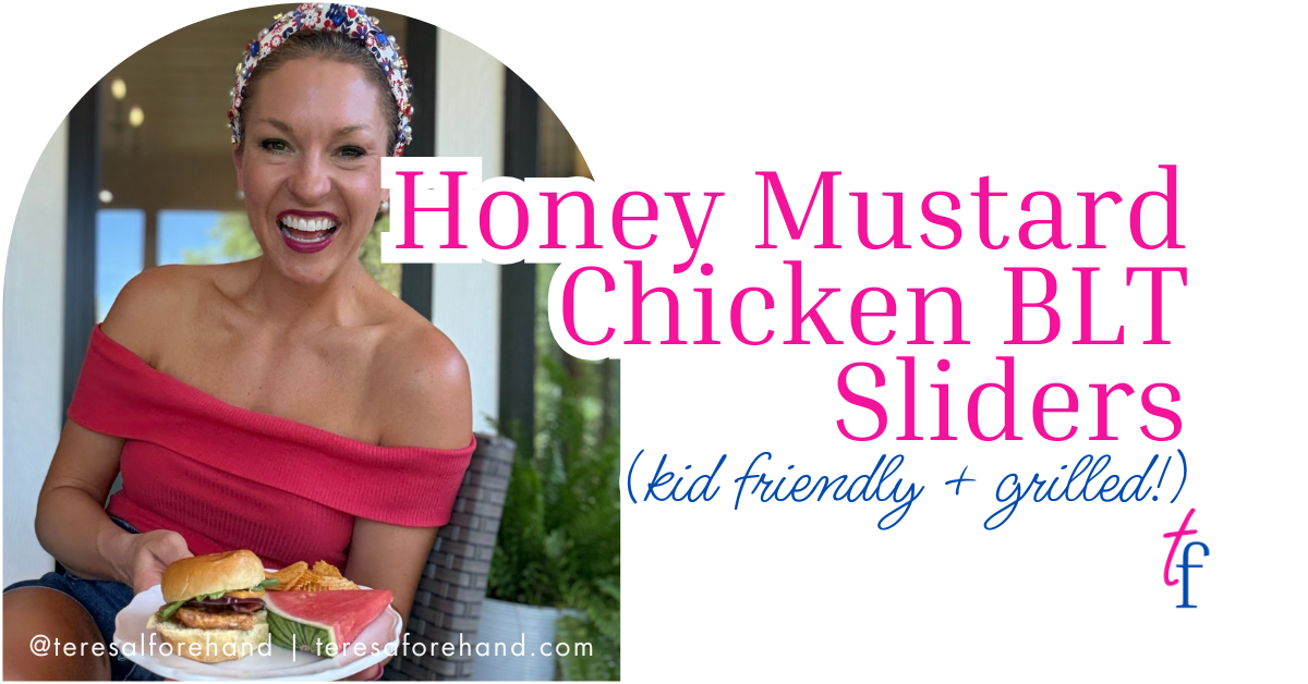 Honey Mustard Chicken BLT Sliders feat