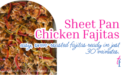 Sheet Pan Chicken Fajitas