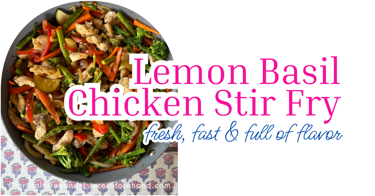 lemon basil chix stirfry feat