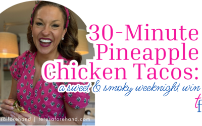 30-Minute Pineapple Chicken Tacos
