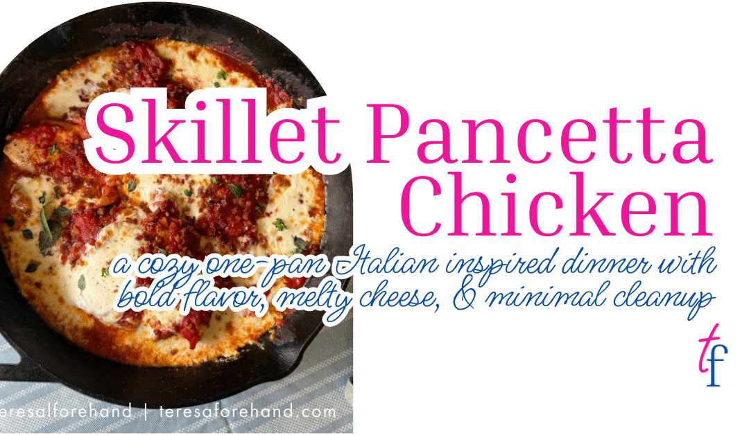 Skillet Pancetta Chicken
