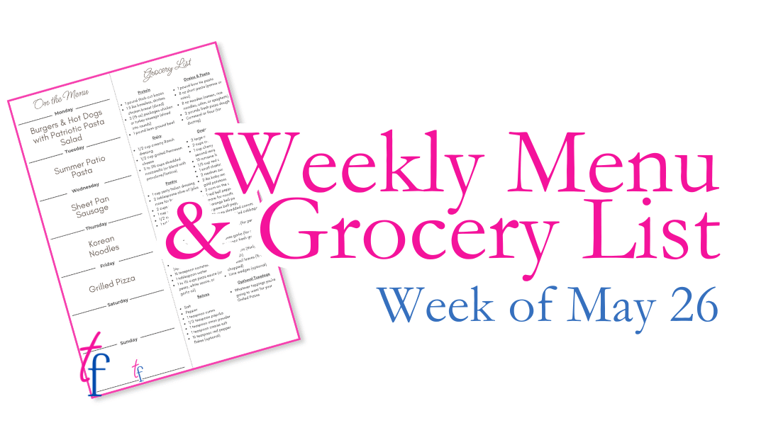 Week of May 26