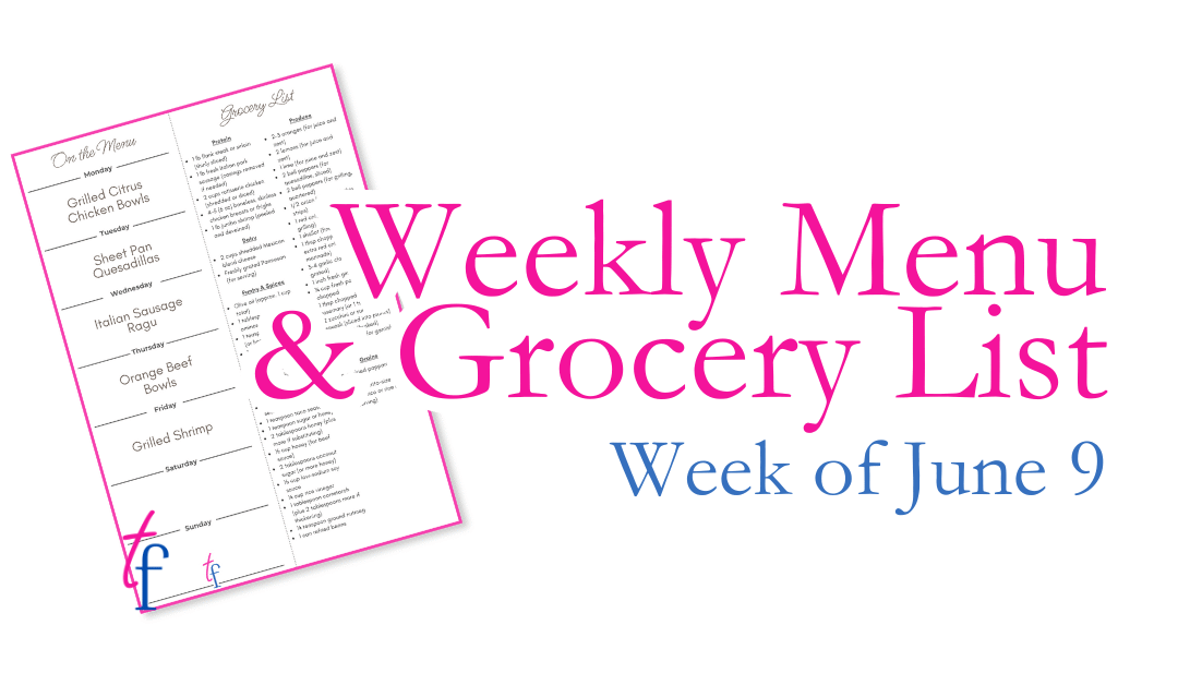 Week of June 9