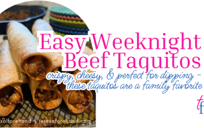 Easy Weeknight Beef Taquitos