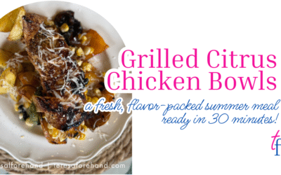 Grilled Citrus Chicken Bowls