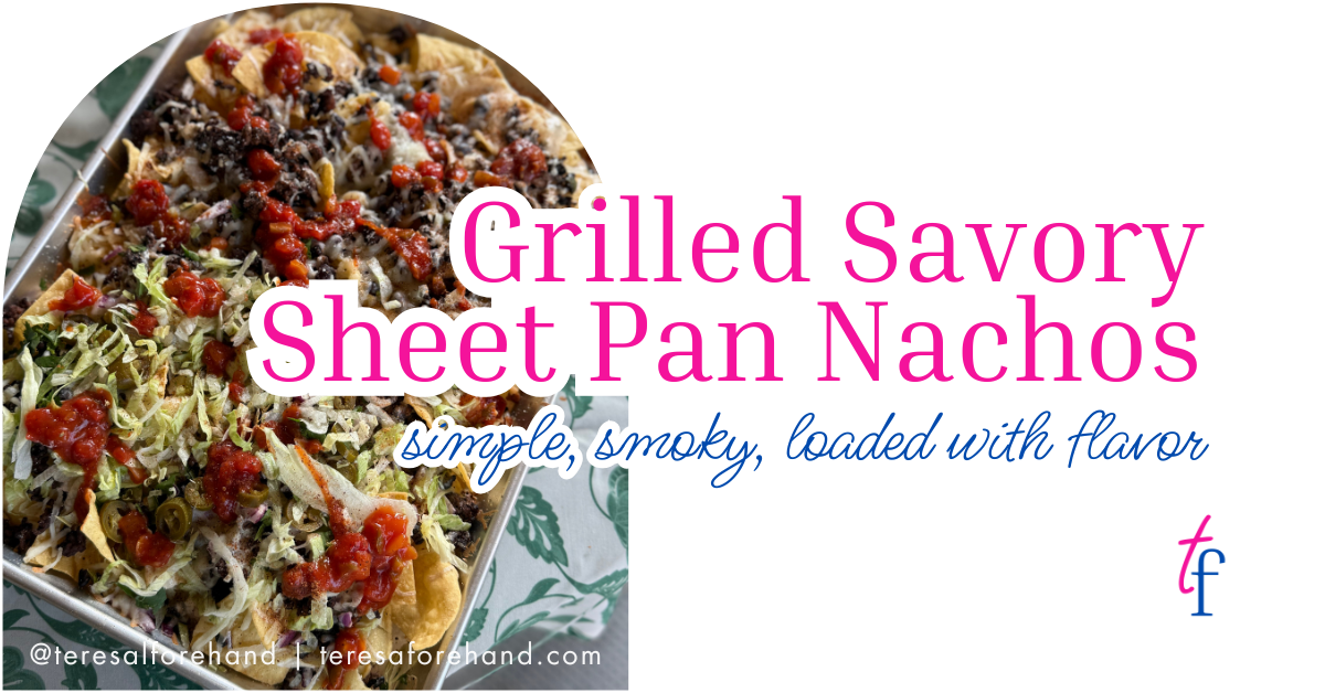 Grilled Savory Sheet Pan Nachosfeat