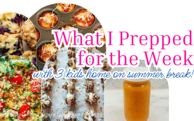 What I Prepped for the Week