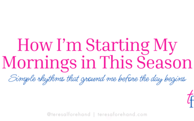 My Morning Routine