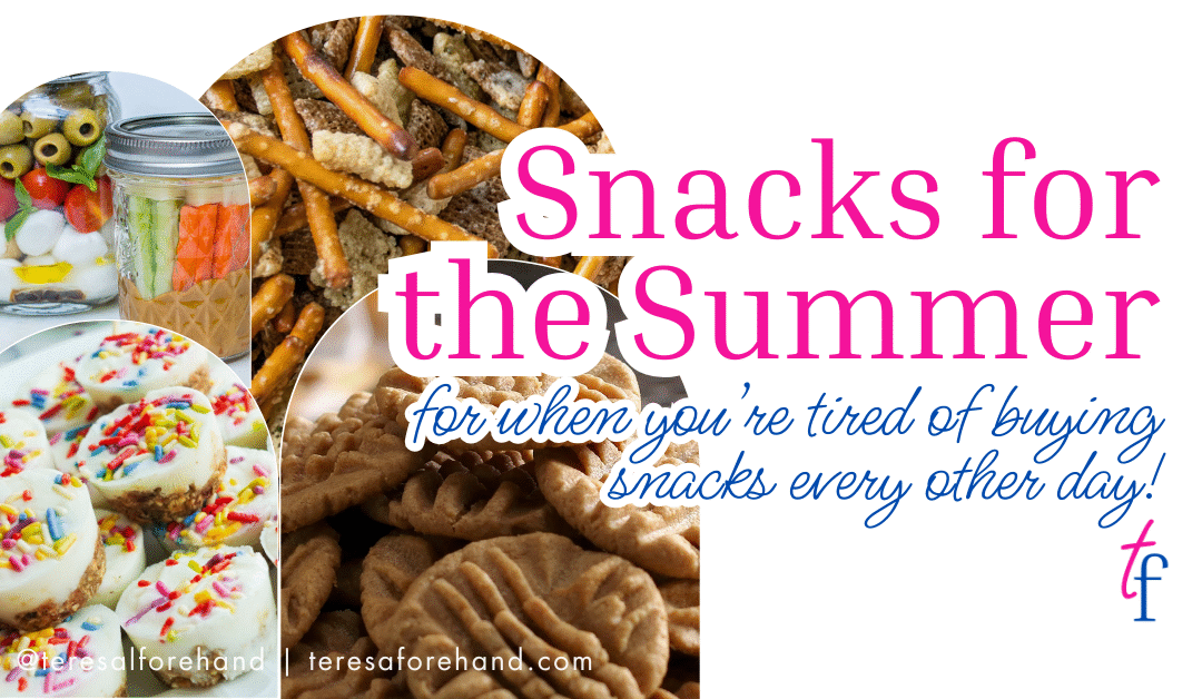 More Snacks for the Summer